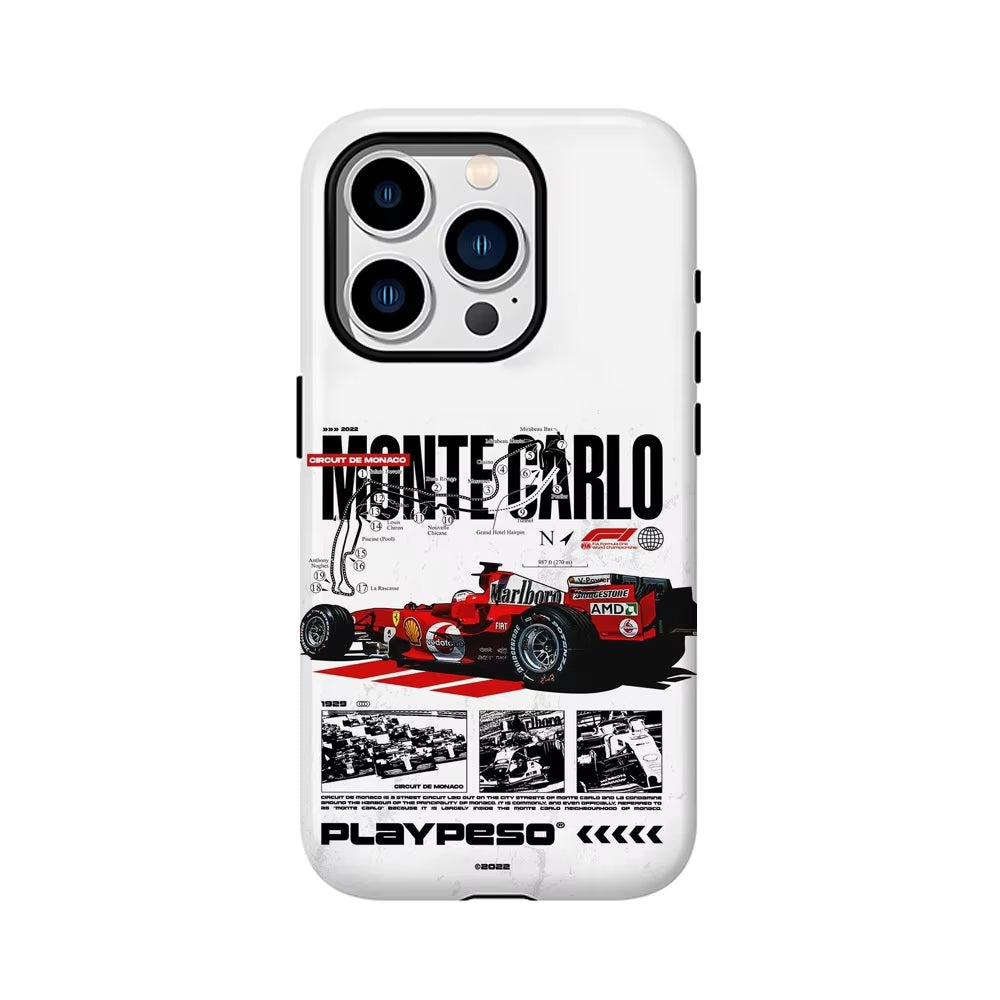 Formula 1 Phone Case Phone Case Film Shell for Iphone 16 15 14 13 12 11 Pro Max Plus