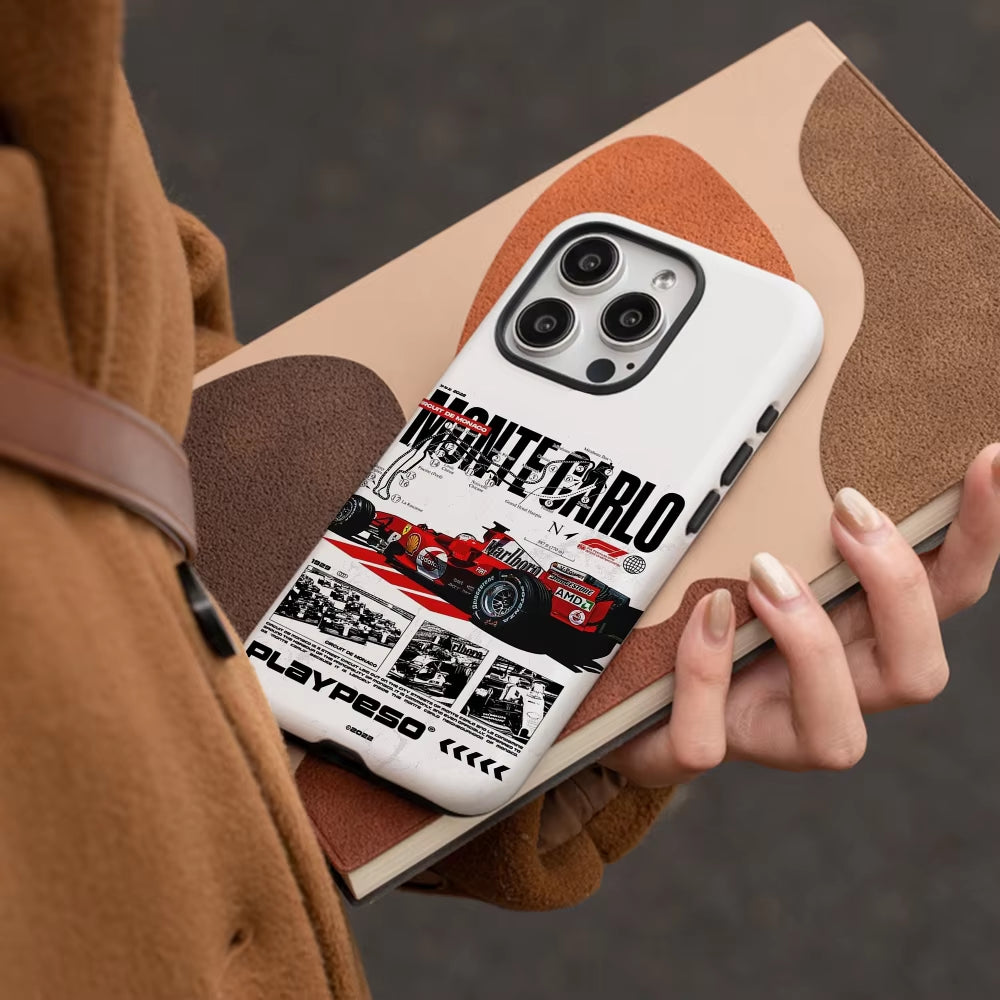 Formula 1 Phone Case Phone Case Film Shell for Iphone 16 15 14 13 12 11 Pro Max Plus