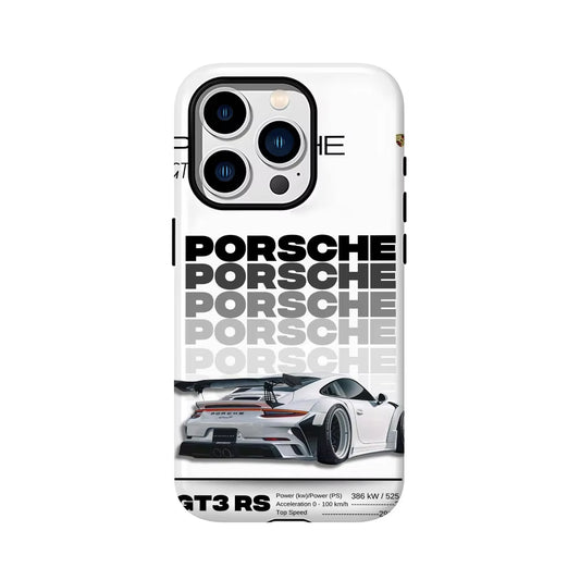 Sport Car GT3 RS Phone Case Phone Case Film Shell for Iphone 16 15 14 13 12 11 Pro Max Plus