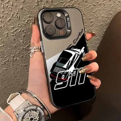 Luxury Stylish Sports Car Phone Case for Iphone 17 16E 16 15 14 13 12 11 Mini Pro Max XR 8 7 Air plus anti Fall Matte Back Cover